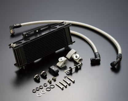 オイルクーラーキット サイド廻し ストレート #8 9-13R ブラック仕様 Z1/Z2/Z750FX-1/Z1000MK2
