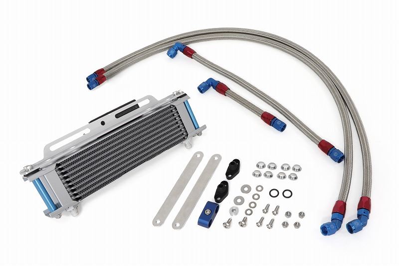 Oil Cooler Kit Side Bypass Straight #6 9-13R Thermo-compatible Kit ZEPHYR400/X