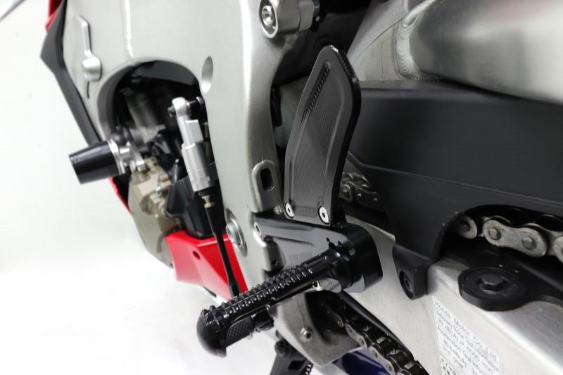 ELABORATE Foot Control Kit with Shifter, Silver, for CBR1000RR SP 17-19/SP2 17-18