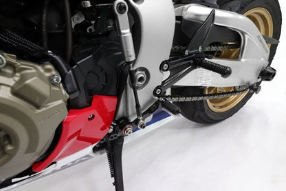 ELABORATE Foot Control Kit with Shifter, Silver, for CBR1000RR SP 17-19/SP2 17-18