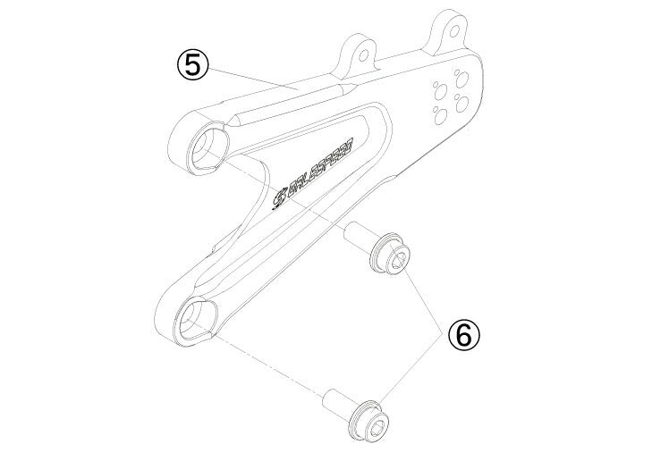 リペア FCK メインプレートASSY シルバー 左側 YZF-R1 15-17