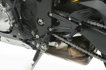 Elaborate Foot Control Kit Black YZF-R1 15-20