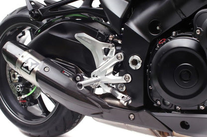 Elaborate Foot Control Kit Black KATANA 19/GSX-S1000 22
