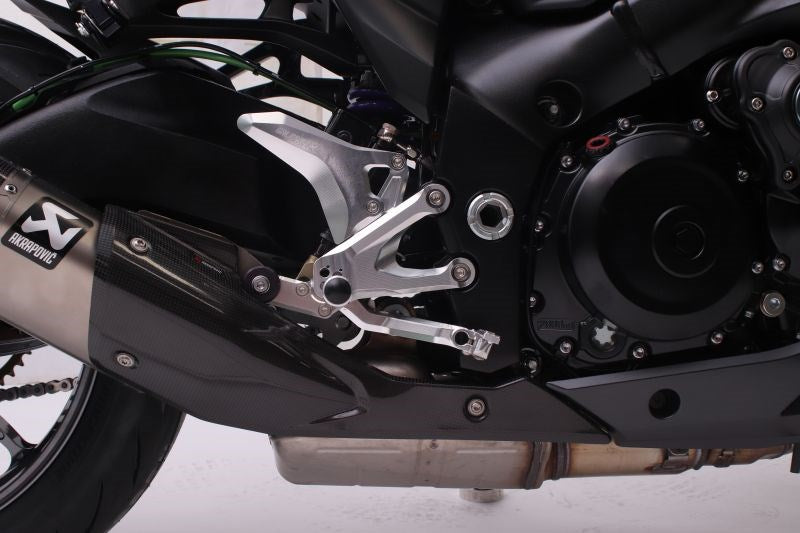 Elaborate Foot Control Kit Black KATANA 19/GSX-S1000 22