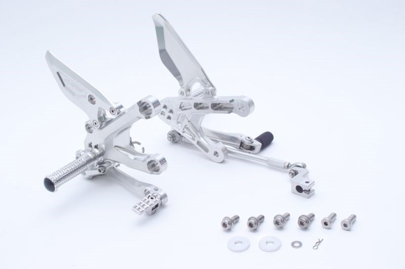 ELABORATE Foot Control Kit Silver Z900RS 18-21/CAFE 18-21