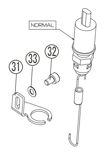 Repair FCK Brake Switch Bracket ASSY ZX-25R/ZX-25R SE 20-21