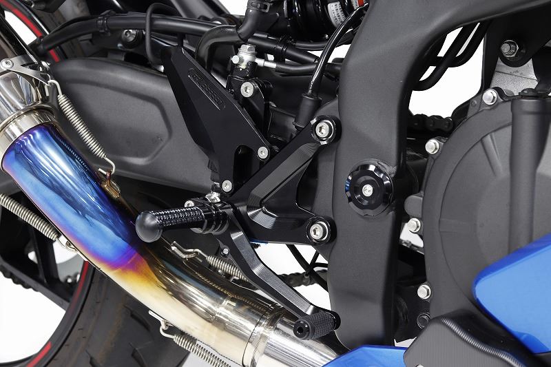 フットコントロールキット LIGHT シフター有無兼用 ブラック Ninja ZX-4R ZX-4RR ZX-25R ZX-25R SE