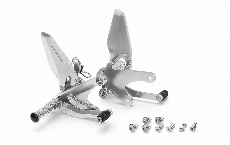 Foot Control Kit LIGHT for Ninja ZX-4R ZX-4RR ZX-25R ZX-25R SE (with/without Quick Shifter) Silver