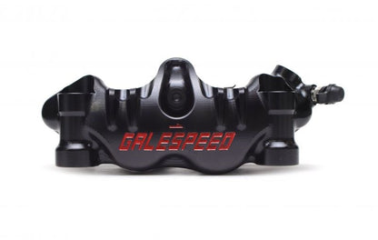 ELABORATE Front 4P Caliper Titanium Bolt Specification Radial/108mm Pitch Black φ34-φ30 Right Side