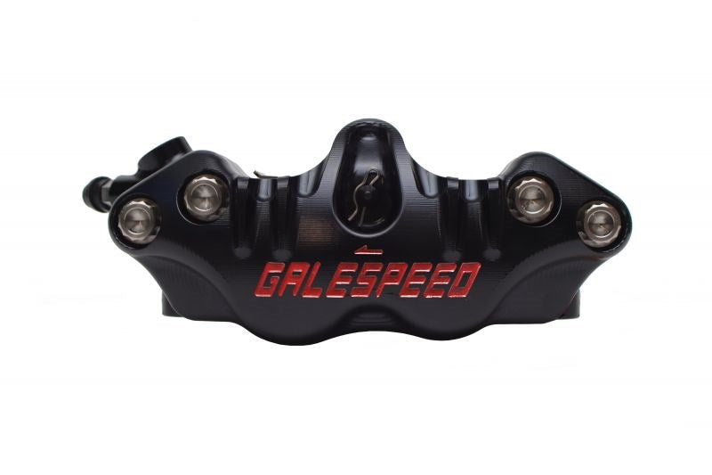 ELABORATE Front 4P Caliper Titanium Bolt Specification Radial/108mm Pitch Black φ34-φ30 Right Side