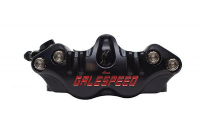 ELABORATE Front 4P Caliper Titanium Bolt Specification Radial/108mm Pitch Black φ34-φ30 Right Side