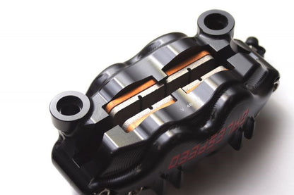ELABORATE Front 4P Caliper Titanium Bolt Specification Radial/108mm Pitch Black φ34-φ30 Right Side