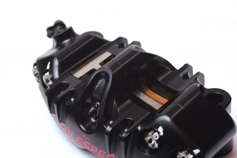 ELABORATE Front 4P Caliper Titanium Bolt Specification Radial/108mm Pitch Black φ34-φ30 Right Side