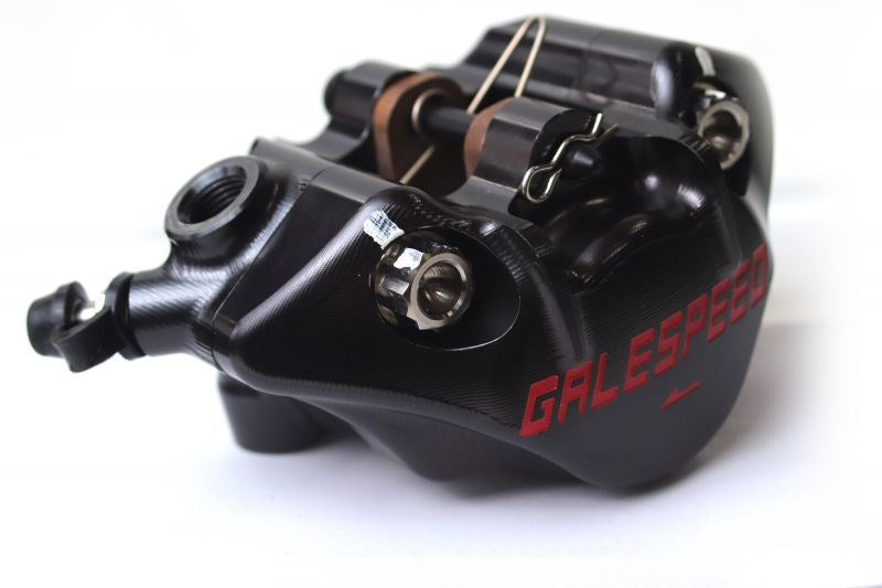 ELABORATE Front 2P Caliper SCM Bolt Specification Radial 60mm Pitch Black φ34 Right Side