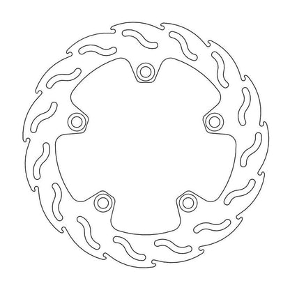 フレイム ステンローター リア ディスク φ240 1枚 バンディット1200/1250 GSR600/750