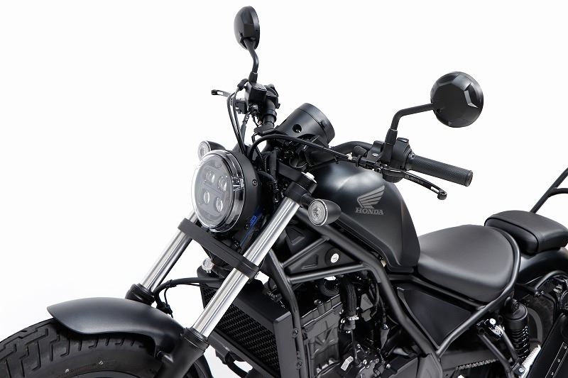 Booster Kit + Position Pack Touring Sport Handle Dark Brown for REBEL250 17-23/250S 20-23/500 17-23