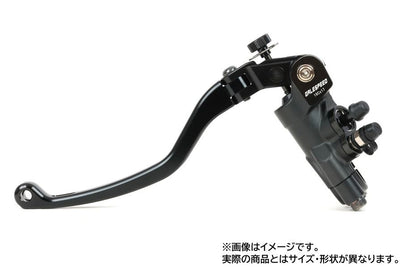 左ブレーキマスターシリンダーRD ミラーホルダークランプ ブラック φ14
