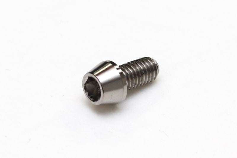 チタン テーパーボルト 全ネジ M6×P1.0 12mm(L)