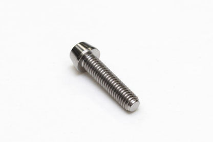 Titanium Tapered Bolt Full Thread M6 x P1.0 25mm (L)