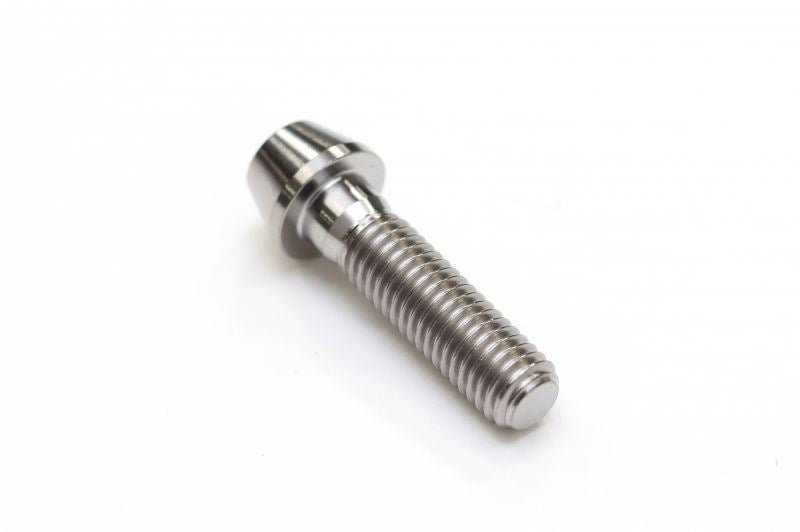 Titanium Tapered Bolt, Partial Thread, M8 x P1.25, 30mm (Length)