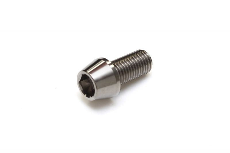 Titanium Tapered Bolt, Full Thread, M10 x P1.25, 20mm(L)