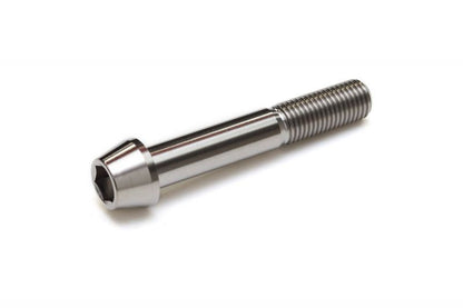Titanium Tapered Bolt, Partial Thread, M10 x P1.25, 60mm (L)
