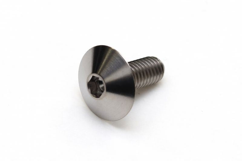 チタン フラットヘッドボルト 全ネジ M6×P1.00 15mm(L)