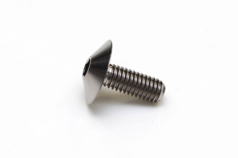 チタン フラットヘッドボルト 全ネジ M6×P1.00 15mm(L)