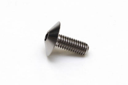 チタン フラットヘッドボルト 全ネジ M6×P1.00 15mm(L)