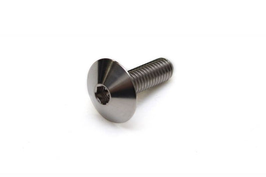チタン フラットヘッドボルト 全ネジ M6×P1.00 20mm(L)