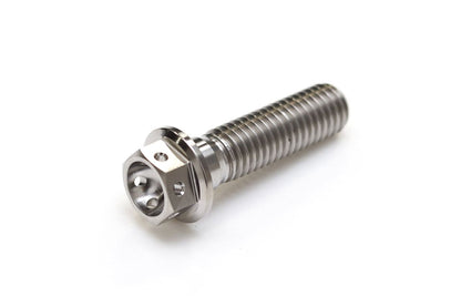 チタン フランジボルト 半ネジ ワイヤリング穴あり M8×1.25 30mm(L) レーススペック