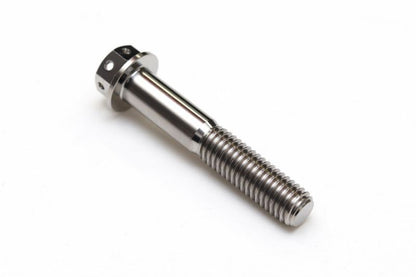 チタン フランジボルト 半ネジ ワイヤリング穴あり M8×P1.25 45mm(L) レーススペック