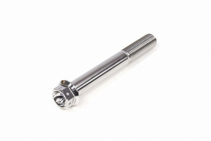 チタン フランジボルト 半ネジ ワイヤリング穴あり M10×P1.25 80mm(L) レーススペック