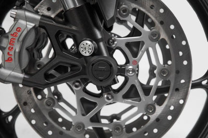 Axle Slider Set Black Front F800R R1200R R1250R R nineT S1000XR Left and Right