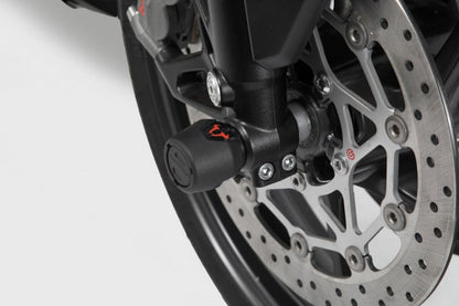 Axle Slider Set Black Front F800R R1200R R1250R R nineT S1000XR Left and Right