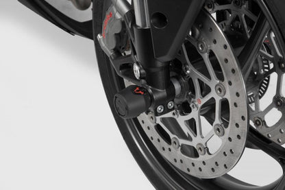 Axle Slider Set Black Front F800R R1200R R1250R R nineT S1000XR Left and Right