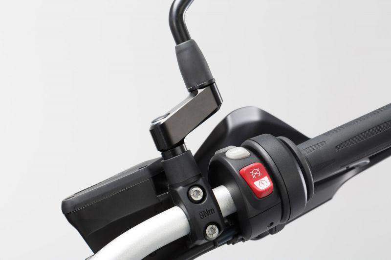 Mirror Extension, Black, 40mm, S1000R, S1000XR, R nineT, R1200GS, R1200R, etc.