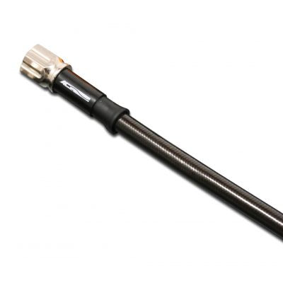 メッシュ ブレーキホース ホース全長 1685mm ユニバーサルホース スモーク メッキ
