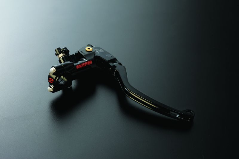 エラボレートブレーキマスター VRE クランプ ミラーホルダー レバーレシオ20-18mm ブラック φ19 ショートレバー