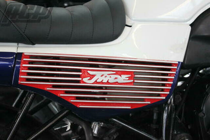 JADE250 ロゴ入り アルミ製 アルフィンカバー