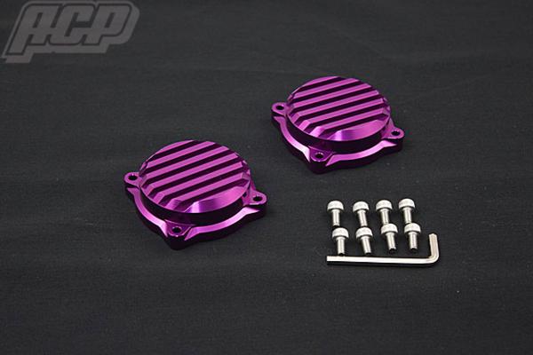 ゼファー400/χ ビレット キャブレター トップ カバー パープル