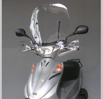 ウインドシールド ナックル一体化 スズキ アドレス V125 バックミラー8ｍｍ対応