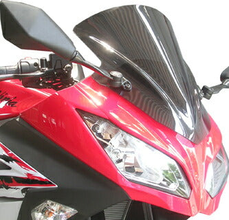 スクリーン カワサキ ニンジャ250 ブラックスモーク