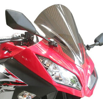 スクリーン カワサキ ニンジャ250 ブラウンスモーク