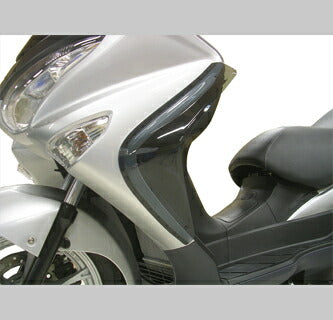 サイドバイザー スズキ バーグマン200 グレースモーク