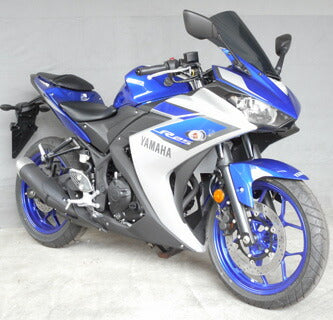 スクリーン ヤマハ YZF-R25 ブラックスモーク