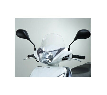 ショートバイザー ホンダ ディオ 110 クリア