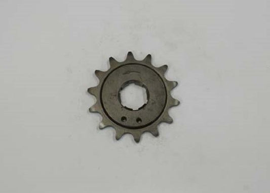 RS125R Sprocket, Front, 415-14, Steel, 1 piece