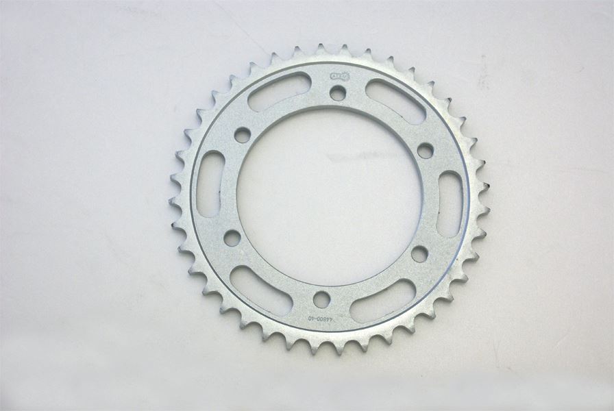 1000 Raptor Sprocket Rear 530-40 Steel Silver 1 pc.