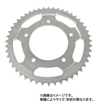 CBX250S/RS スプロケット リア 520-40 スチール シルバー 1枚